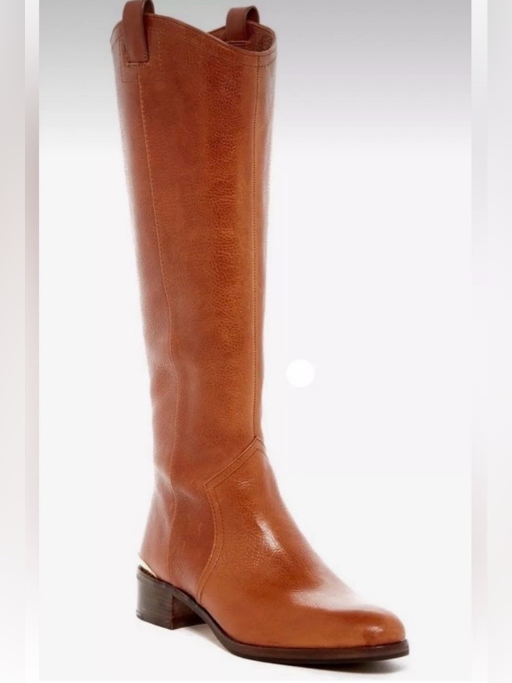 Louise Et Cie Lo-Zada Chestnut Women's Tall Leather Riding Boot